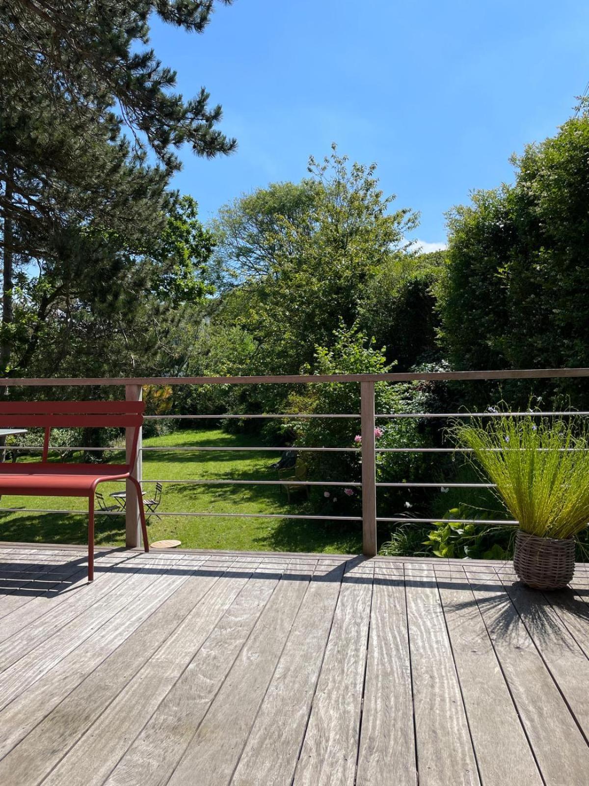 Villa Vue Mer Panoramique En Baie De Somme Ault Luaran gambar